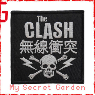 The Clash - Skull & Crossbones Official Iron On Standard Patch ***READY TO SHIP from Hong Kong***
